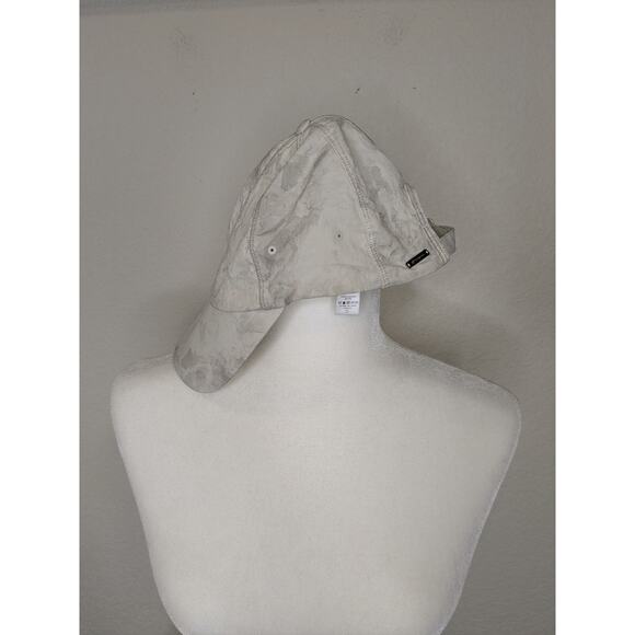 Lululemon Baller Hat Soft White Gray Marbled Design Adjustable Athletic One Size - Picture 6 of 8